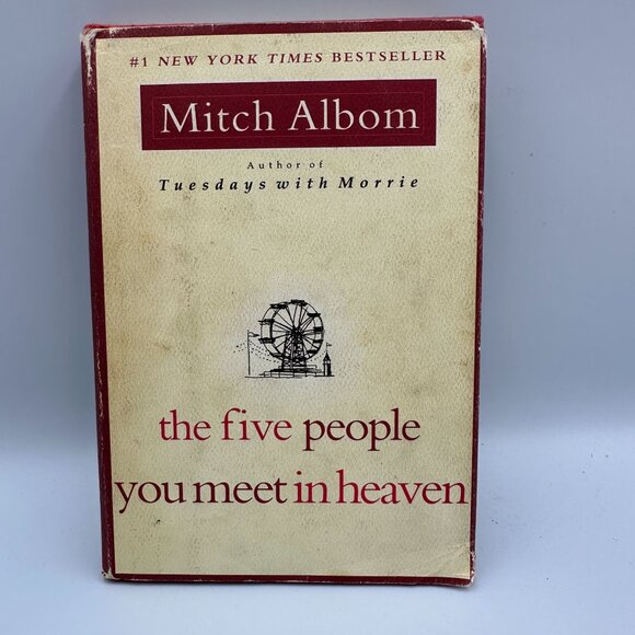 The Five People You Meet In Heaven By Mitch Albom 2003 Hardcover First Edition - Picture 1 of 3